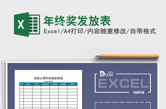 2025年年终奖发放表