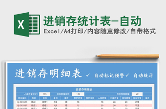 2025年进销存统计表-自动