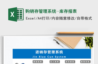 2025年购销存管理系统-库存报表