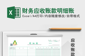 2025年财务应收账款明细账