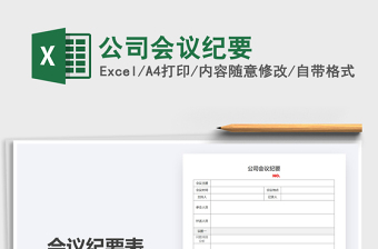 2025年公司会议纪要