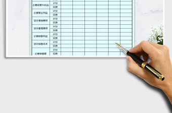 2025年销售计划实绩报告表