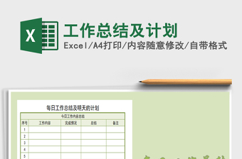 2025年工作总结及计划
