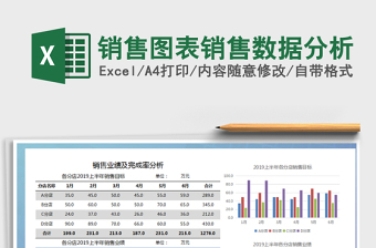 2024年销售图表销售数据分析