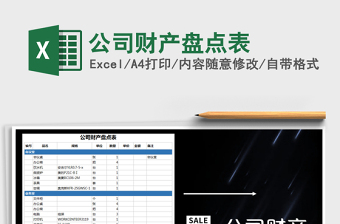 2025年公司财产盘点表