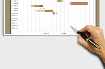 2025年工作计划进度表-甘特图