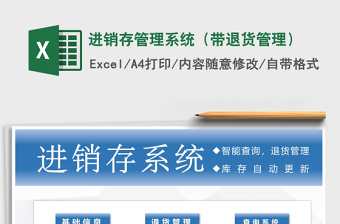 2025年进销存管理系统（带退货管理）