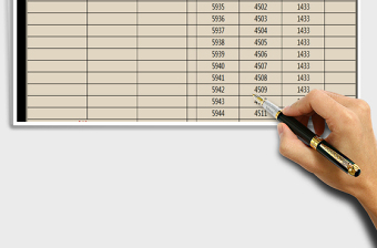 2025年日记账凭证简洁通用版