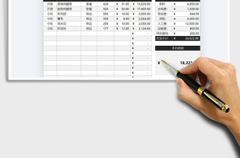 2025年营销利润结算表