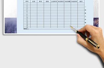 2025年销售日报表