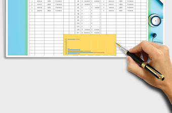 2025年自动统计—收支明细表