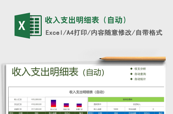 2025年收入支出明细表（自动）