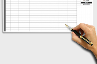 2025年项目费用收支表