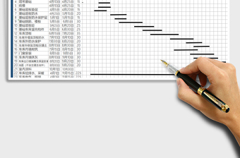 2024年工程施工进度计划表
