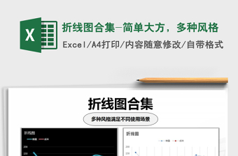 2025年折线图合集-简单大方，多种风格