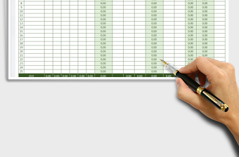 2025年简易工资表-自动计算