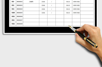 2025年周工作计划表