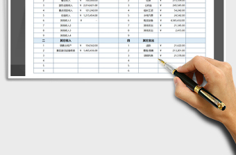 2025年旅游景区月度收支明细表