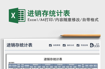 2025年进销存统计表