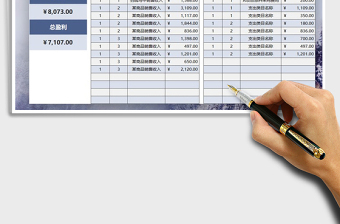 2025年财务现金收支表