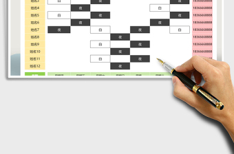 2025年春节排班表