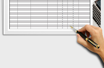 2025年现金日记账范本（自动计算）