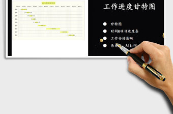 2025年工作进度-甘特图