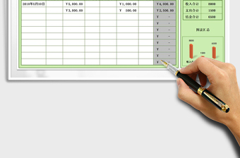 2025年收支管理表
