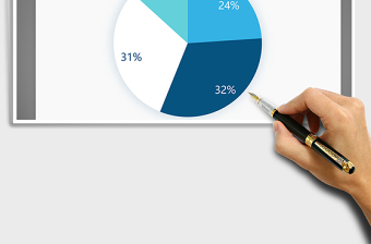 2025年纯净系列图表饼图