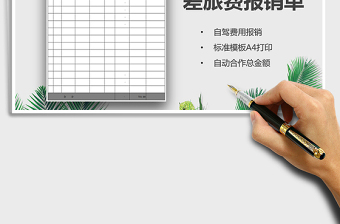 2025年差旅费报销单（自驾费用）