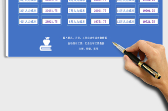 2025年工资考勤管理系统自动统计年度