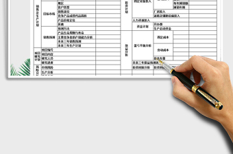 2025年项目开发计划评估表
