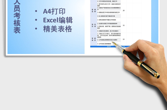 2025年主管人员考核表