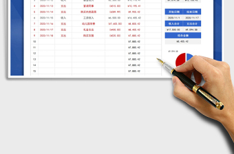 2025年家庭收支流水账