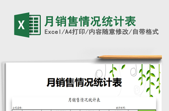 2025年月销售情况统计表