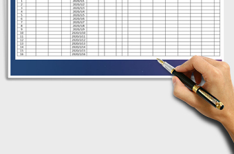 库存明细表-登记表