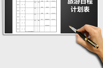 2025年旅游日程计划表