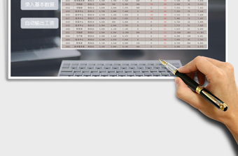 2025年员工工资表