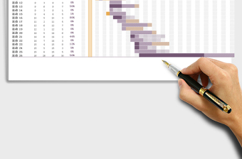 2024年甘特图项目规划器