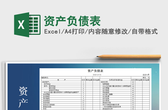 2025年资产负债表