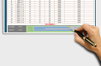 2025年财务报表-收支表