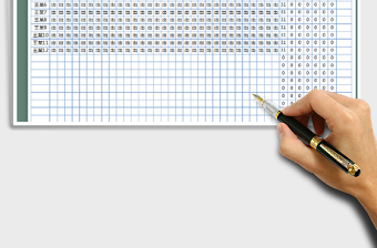 2025年考勤表(人事表格)