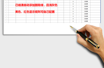 2025年应收账款管理（自动计算，自动提醒，规则自定）