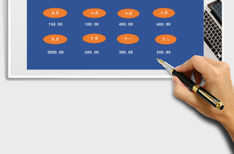 2025年年度费用支出明细及汇总表