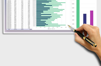 2025年财务盈亏月度数据图表模板