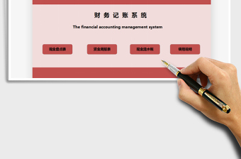 2025年财务记账系统（现金盘点）