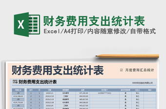 2025年财务费用支出统计表