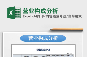 2025年营业构成分析