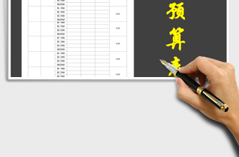 2025年销售预算表