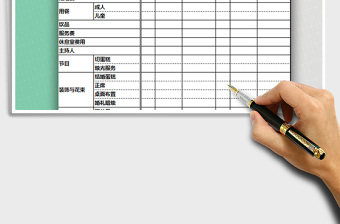 2025年婚礼费用预算表